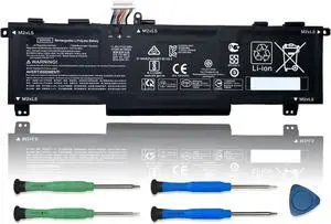 SD03XL Laptop Battery Replacement for HP Omen 15-EN0000 15-EK0000 Victus 15-fb0000 Series L84394-005 HSTNN-089U HSTNN-DB9U HSTNN-OB1R L84356-2C1 L84357-AC1 11.55V 52.5Wh 4323mAh SD03XL Laptop Battery Replacement for HP Omen 15-EN0000 15-EK0000 Victus 15-fb0000 Series L84394-005 HSTNN-089U HSTNN-DB9U HSTNN-OB1R L84356-2C1 L84357-AC1 11.55V 52.5Wh 4323mAh