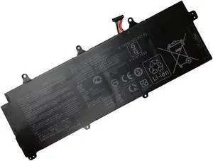 C41N1712 Laptop Battery Compatible with ASUS GX501 GX501Vl GX501GI GX501G GX501GM GX501GS GX501VSK GX501VS-XS710B200-02380100 15.4V 50Wh C41N1712 Laptop Battery Compatible with ASUS GX501 GX501Vl GX501GI GX501G GX501GM GX501GS GX501VSK GX501VS-XS710B200-02380100 15.4V 50Wh