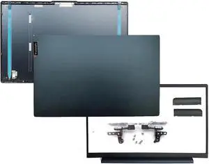 New Replacement LCD Back Cover Front Bezel Hinges Hinge Caps with 6 Screws for Lenovo IdeaPad 5 15IIL05 15ITL05 15ARE05 81YK 81YQ 5CB0Z31048 5B30S18942 5H50S28942 5CB0X56071 5S10S35085 (Blue) New Replacement LCD Back Cover Front Bezel Hinges Hinge Caps with 6 Screws for Lenovo IdeaPad 5 15IIL05 15ITL05 15ARE05 81YK 81YQ 5CB0Z31048 5B30S18942 5H50S28942 5CB0X56071 5S10S35085 (Blue)