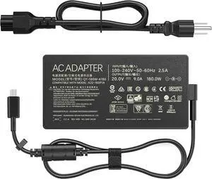 180W Laptop Charger Compatible with ASUS ROG Zephyrus G14 2024 GA403UI GA403UV, TUF Gaming A14 FA401WV, ProArt PX13 HN7306WV, 20V 9A Rectangle Conn Power Supply Adapter Cord 180W Laptop Charger Compatible with ASUS ROG Zephyrus G14 2024 GA403UI GA403UV, TUF Gaming A14 FA401WV, ProArt PX13 HN7306WV, 20V 9A Rectangle Conn Power Supply Adapter Cord