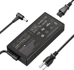 200W Gaming Laptop Charger for ASUS ROG Zephyrus TUF Strix Series 6.0x3.7mm 200W Gaming Laptop Charger for ASUS ROG Zephyrus TUF Strix Series 6.0x3.7mm