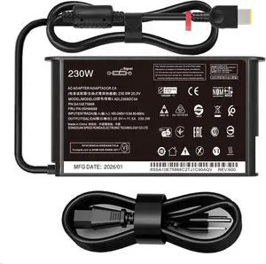 230W Laptop Charger fit for Lenovo Legion 5 5i 5Pro 7 S7 ThinkPad P1 P16 230W Laptop Charger fit for Lenovo Legion 5 5i 5Pro 7 S7 ThinkPad P1 P16