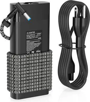 200W AC Adapter Laptop Charger Compatible with HP Omen Pavilion 15 16 17 Gaming Laptop,Victus 15 Envy 15 ZBook 15 15u Fury Studio Power G3 G4 G5 G6 G7 G8 Mobile Workstation Slim Charger 200W AC Adapter Laptop Charger Compatible with HP Omen Pavilion 15 16 17 Gaming Laptop,Victus 15 Envy 15 ZBook 15 15u Fury Studio Power G3 G4 G5 G6 G7 G8 Mobile Workstation Slim Charger