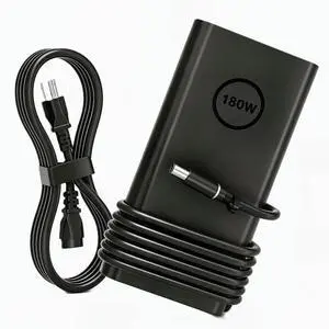 180W GaN Laptop Charger Fit for Dell Alienware 16 16x Aurora AC 15 DA 180W GaN Laptop Charger Fit for Dell Alienware 16 16x Aurora AC 15 DA