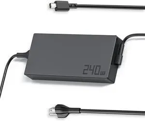 240W Charger Replacement for ASUS ROG Zephyrus ProArt TUF Power Supply Cord 240W Charger Replacement for ASUS ROG Zephyrus ProArt TUF Power Supply Cord