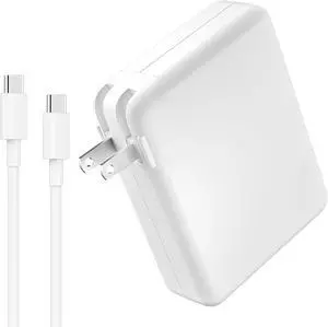 Mac Book Pro Charger - 96W USB C Charger Fast Charger for USB C Port MacBook pro & MacBook Air, ipad Pro, Samsung Galaxy and All Type C Device, 6.7 ft USBC Cable Included Mac Book Pro Charger - 96W USB C Charger Fast Charger for USB C Port MacBook pro & MacBook Air, ipad Pro, Samsung Galaxy and All Type C Device, 6.7 ft USBC Cable Included