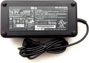 Genuine 19.5V 7.7A 150Watts VGP-AC19V54 AC Power Supply Adapter + AC Power Cord for Sony Genuine 19.5V 7.7A 150Watts VGP-AC19V54 AC Power Supply Adapter + AC Power Cord for Sony