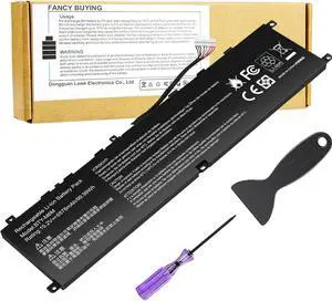 BTY-M6M 4ICP8/35/142 Laptop Battery for MSI GS66 Stealth 10SE 10SF 11UE 11UH GE66 Raider 10UG 11UG GE76 for Dragon Tiamat 11UH WS66 10TM 11UMT 11UKT for Raider 11UG GE76 11UE 55R G6 430 440 445 G7 BTY-M6M 4ICP8/35/142 Laptop Battery for MSI GS66 Stealth 10SE 10SF 11UE 11UH GE66 Raider 10UG 11UG GE76 for Dragon Tiamat 11UH WS66 10TM 11UMT 11UKT for Raider 11UG GE76 11UE 55R G6 430 440 445 G7