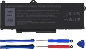 GRT01 Laptop Battery Replacement for Dell Latitude 5421 5431 5521 5531 Precision 3561 3470 3571 3581 Alienware m17 R5 AMD Series Laptop 00P3TJ 0P3TJ 0R05P0 R05P0 05RGW 9JRV0 15.2V 64Wh GRT01 Laptop Battery Replacement for Dell Latitude 5421 5431 5521 5531 Precision 3561 3470 3571 3581 Alienware m17 R5 AMD Series Laptop 00P3TJ 0P3TJ 0R05P0 R05P0 05RGW 9JRV0 15.2V 64Wh
