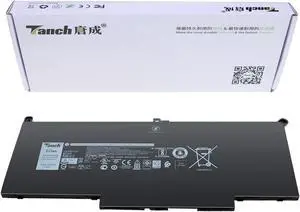 Tanch F3YGT Laptop Battery for DELL 13 7280 7380 DM3WC 2X39G 453-BBCF MYJ96 KG7VF 451-BBYE H2V87 V4940 7.6V 7500mAh/60Wh Tanch F3YGT Laptop Battery for DELL 13 7280 7380 DM3WC 2X39G 453-BBCF MYJ96 KG7VF 451-BBYE H2V87 V4940 7.6V 7500mAh/60Wh