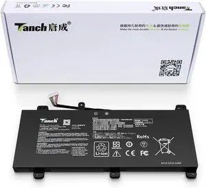 Tanch Genuine Laptop Battery C41N1731 C41POJ5 C41PNJ5 CA436981G Replace for Asus ROG Strix Scar II GL704GW G715G GL704GV GL704GM GL704G G531 G531GV G531GU G531GD GL704GM-EV001T GL704GV-EV008 Tanch Genuine Laptop Battery C41N1731 C41POJ5 C41PNJ5 CA436981G Replace for Asus ROG Strix Scar II GL704GW G715G GL704GV GL704GM GL704G G531 G531GV G531GU G531GD GL704GM-EV001T GL704GV-EV008