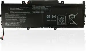 Hubei C41N1715 0B200-02760000 4ICP4/72/75 Laptop Battery Replacement for Asus Zenbook 13 UX331UA UX331UA-1A UX331UA-1E UX331UN UX331FN U3100FN U3100UN Series(15.4V 50Wh 3160mAh) Hubei C41N1715 0B200-02760000 4ICP4/72/75 Laptop Battery Replacement for Asus Zenbook 13 UX331UA UX331UA-1A UX331UA-1E UX331UN UX331FN U3100FN U3100UN Series(15.4V 50Wh 3160mAh)