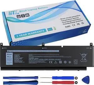 PKWVM Laptop Battery Replacement for Dell Precision 7550 7750 7760 7560 Series Laptop C903V CR72X 0CR72X 0447VR 068N03 7922mAh 95Wh PKWVM Laptop Battery Replacement for Dell Precision 7550 7750 7760 7560 Series Laptop C903V CR72X 0CR72X 0447VR 068N03 7922mAh 95Wh
