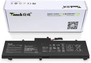 Tanch C41N1837 Laptop Battery Replacement for Asus Rog Zephyrus GX502GW GU502GU M GU502GV-ES004T GA502DU 15.4V 4940mAh 76Wh Tanch C41N1837 Laptop Battery Replacement for Asus Rog Zephyrus GX502GW GU502GU M GU502GV-ES004T GA502DU 15.4V 4940mAh 76Wh