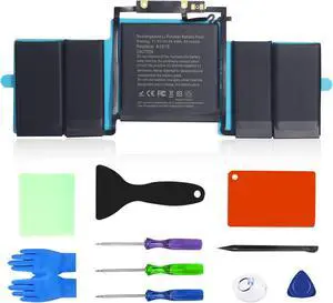 A1819 A1706 Replacment Battery for MacBook Pro 13 inch Late 2016 Mid 2017 with Touch Bar Version Model A1706 EMC 3071 3163 MLH12LL/A MPXV2LL/A MLVP2LL/A MNQF2LL/A MNQG2LL/A Capacity 49.2Wh A1819 A1706 Replacment Battery for MacBook Pro 13 inch Late 2016 Mid 2017 with Touch Bar Version Model A1706 EMC 3071 3163 MLH12LL/A MPXV2LL/A MLVP2LL/A MNQF2LL/A MNQG2LL/A Capacity 49.2Wh