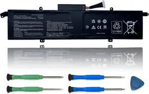 C41N1908 Laptop Battery Replacement for Asus ROG Zephyrus G14 GA401 GA401Q GA401II GA401IU GA401IV GA401IVC GA401IH GA401QC GA401QH Series C41PQ05 15.4V 76Wh 4940mAh C41N1908 Laptop Battery Replacement for Asus ROG Zephyrus G14 GA401 GA401Q GA401II GA401IU GA401IV GA401IVC GA401IH GA401QC GA401QH Series C41PQ05 15.4V 76Wh 4940mAh