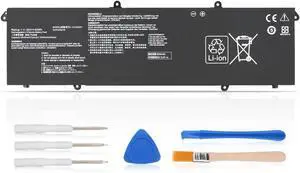 42Wh C31N2201 Battery Replacement for ASUS Vivobook 15 X1504 F1504 X1504V X1504VA X1504ZA F1504VA F1504ZA E1504F E1504FA E1504G E1504GA F1605PA F1605ZA F1605VA X1605ZA X1605VA M1605YA TN3604YA 42Wh C31N2201 Battery Replacement for ASUS Vivobook 15 X1504 F1504 X1504V X1504VA X1504ZA F1504VA F1504ZA E1504F E1504FA E1504G E1504GA F1605PA F1605ZA F1605VA X1605ZA X1605VA M1605YA TN3604YA