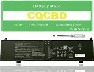 CQCQ C41N2013 C41N2013-1 Laptop Battery for ASUS ROG Strix G15 G513 G513IM G17 G713 G713IM G713QM Scar 15 G533 G533QM G533QR 17 G733 G733ZM Zephyrus G15 GA503 S17 GX703 M16 GU603 GU603ZM GU603HE CQCQ C41N2013 C41N2013-1 Laptop Battery for ASUS ROG Strix G15 G513 G513IM G17 G713 G713IM G713QM Scar 15 G533 G533QM G533QR 17 G733 G733ZM Zephyrus G15 GA503 S17 GX703 M16 GU603 GU603ZM GU603HE