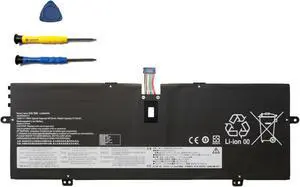 L23M4PH0 L23D4PH0 5B11M64202 SB11M64204 5B11M64203 Laptop Battery Replacement for Lenovo Yoga 9 2-in-1 14IMH9 83AC / ThinkBook Plus G5 Tab ThinkBook Plus G5 Station Series(15.6V 75Wh) L23M4PH0 L23D4PH0 5B11M64202 SB11M64204 5B11M64203 Laptop Battery Replacement for Lenovo Yoga 9 2-in-1 14IMH9 83AC / ThinkBook Plus G5 Tab ThinkBook Plus G5 Station Series(15.6V 75Wh)