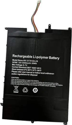 Civhomy NV-3178185-2S Replacement Battery Compatible with Gateway GWTN141-1BL GWTN141-5BK GWTN141-5BL Digma EVE 15 P417 ES5063EW P418 ES5064EW 7.6V,5000mAh(7Pin,5Line) Civhomy NV-3178185-2S Replacement Battery Compatible with Gateway GWTN141-1BL GWTN141-5BK GWTN141-5BL Digma EVE 15 P417 ES5063EW P418 ES5064EW 7.6V,5000mAh(7Pin,5Line)