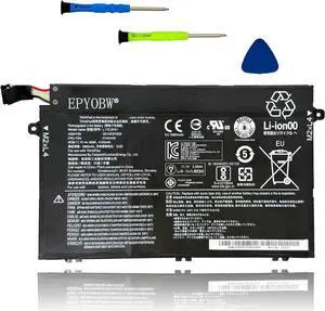 L17C3P51 Battery 45Wh Compatible with Lenovo E41-55 E41-50 ThinkPad E480 E485 E490 E495 E580 E585 E590 E595 E14 E15 Series L17L3P51 01AV445 L17M3P52 L17M3P51 SB10K97609 01AV448 SB10T83131 L17C3P51 Battery 45Wh Compatible with Lenovo E41-55 E41-50 ThinkPad E480 E485 E490 E495 E580 E585 E590 E595 E14 E15 Series L17L3P51 01AV445 L17M3P52 L17M3P51 SB10K97609 01AV448 SB10T83131