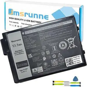 XVJNP Laptop Battery Replacement for Dell Latitude 7330 5430 Rugged Extreme P149G P149G001 P148G P148G001 06JRCP 6JRCP 06JRCP 0M0TN3 M0TN3 KD1CT 451-BCWQ 53.5Wh 11.4V XVJNP Laptop Battery Replacement for Dell Latitude 7330 5430 Rugged Extreme P149G P149G001 P148G P148G001 06JRCP 6JRCP 06JRCP 0M0TN3 M0TN3 KD1CT 451-BCWQ 53.5Wh 11.4V