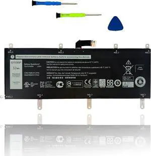 8WP5J Laptop Battery 32Wh 8210mAh 2-Cell 3.7V 08WP5J 69Y4H 069Y4H 8WP5J Laptop Battery 32Wh 8210mAh 2-Cell 3.7V 08WP5J 69Y4H 069Y4H