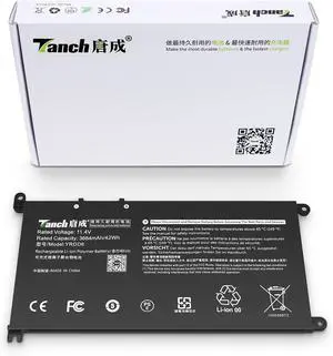 Tanch YRDD6 42Wh Laptop Battery for Dell Inspiron 3501 5485 5488 5491 5493 5590 5591 5593 5598, Vostro 3491 5481, VM732 P93G P75F Tanch YRDD6 42Wh Laptop Battery for Dell Inspiron 3501 5485 5488 5491 5493 5590 5591 5593 5598, Vostro 3491 5481, VM732 P93G P75F