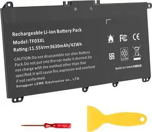 TF03XL 920070-855 920046-421 tpn-q190 Battery for HP Pavilion x360 14m-cd0001dx 14m-cd0003dx 15-cc0xx 15-cc023cl 15-cc123cl 15-cc050wm 15-cc563st 17-ar050wm 15-cc 15-cd 14-bf 14-bf050wm 920046-121 TF03XL 920070-855 920046-421 tpn-q190 Battery for HP Pavilion x360 14m-cd0001dx 14m-cd0003dx 15-cc0xx 15-cc023cl 15-cc123cl 15-cc050wm 15-cc563st 17-ar050wm 15-cc 15-cd 14-bf 14-bf050wm 920046-121