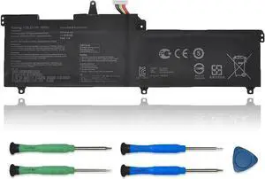 C41N1541 Laptop Battery Replacement for Asus ROG Strix GL702 GL702V GL702VT GL702VM GL702VMK GL702VS GL702ZC Scar GL703G GL703GE GL703GM GL703GS Series 0B200-02070000 15.2V 76Wh 4840mAh C41N1541 Laptop Battery Replacement for Asus ROG Strix GL702 GL702V GL702VT GL702VM GL702VMK GL702VS GL702ZC Scar GL703G GL703GE GL703GM GL703GS Series 0B200-02070000 15.2V 76Wh 4840mAh