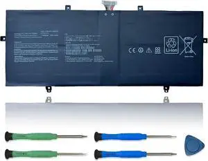 C22N2107 Laptop Battery Replacement for Asus ZenBook 14 BX3402ZA BX3402VA UM3402YA UM3402YAR UX3402ZA Series 7.74V 75Wh 9702mAh C22N2107 Laptop Battery Replacement for Asus ZenBook 14 BX3402ZA BX3402VA UM3402YA UM3402YAR UX3402ZA Series 7.74V 75Wh 9702mAh