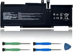 BTY-M49 Laptop Battery Replacement for MSI Prestige 14 A10SC-009 i7-10710U A10SC-057RU Modern 14 B10M B10RAS Series 11.4V 52.4Wh 4600mAh BTY-M49 Laptop Battery Replacement for MSI Prestige 14 A10SC-009 i7-10710U A10SC-057RU Modern 14 B10M B10RAS Series 11.4V 52.4Wh 4600mAh