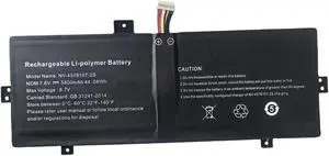 Civhomy Replacement NV-4578107-2S Battery Compatible with NV-4575107-2S NV-3379107-2S 3379107 Geobook 120 IOTA_FLO/64GB N1169P0EA SLIMBOOK 11 7.6V,5800mAh(10Pins 9Lines) Civhomy Replacement NV-4578107-2S Battery Compatible with NV-4575107-2S NV-3379107-2S 3379107 Geobook 120 IOTA_FLO/64GB N1169P0EA SLIMBOOK 11 7.6V,5800mAh(10Pins 9Lines)