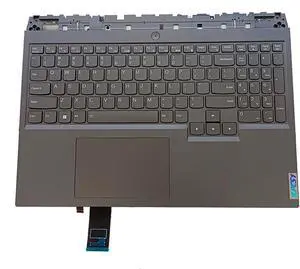 Replacement for Lenovo Legion 5 Pro 16ARH7 SG AMD Laptop Upper Top Cover Case Palmrest RGB Keyboard Touchpad Assembly Part 5CB1H71212 5CB1H71276 5CB1H70903 5CB1H71040 Gray Replacement for Lenovo Legion 5 Pro 16ARH7 SG AMD Laptop Upper Top Cover Case Palmrest RGB Keyboard Touchpad Assembly Part 5CB1H71212 5CB1H71276 5CB1H70903 5CB1H71040 Gray