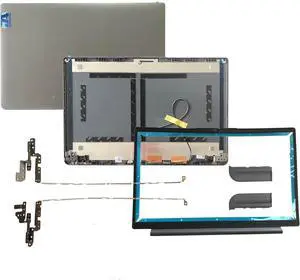 5CB1B60414 Replacement Laptop LCD Back Cover with Hinge Cover Set and LCD Bezel Hinges for Lenovo ideapad 3-15ITL6 3-15ALC6 3 15IAU7 3 15ABA7 3-15ADA6 Sliver 5CB1B60414 Replacement Laptop LCD Back Cover with Hinge Cover Set and LCD Bezel Hinges for Lenovo ideapad 3-15ITL6 3-15ALC6 3 15IAU7 3 15ABA7 3-15ADA6 Sliver