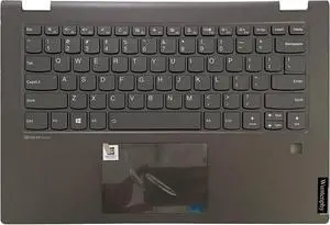 New Replacement for Lenovo FLEX-14API 14IML 14IWL 14API ideapad C340-14API 81TK Laptop Palmrest Upper Case Backlit Keyboard Assembly Part 5CB0U42015 5CB0S17349 Black New Replacement for Lenovo FLEX-14API 14IML 14IWL 14API ideapad C340-14API 81TK Laptop Palmrest Upper Case Backlit Keyboard Assembly Part 5CB0U42015 5CB0S17349 Black