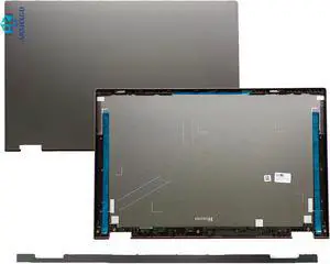 5CB0Y85681 5CB1B02477 Replacement for Lenovo ideapad Flex 5-15IIL05 5-15ITL05 5-15ALC05 Laptop LCD Back Cover Top Case Rear Lid with Hinges Cover Gray 5CB0Y85681 5CB1B02477 Replacement for Lenovo ideapad Flex 5-15IIL05 5-15ITL05 5-15ALC05 Laptop LCD Back Cover Top Case Rear Lid with Hinges Cover Gray