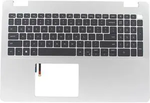 New Replacement for Dell Inspiron 5593 5594 Vostro 3593 3501 Laptop Palmrest Upper Case Backlit Keyboard NO-Type-C Assembly Part V5JHC 0V5JHC Silver Gray New Replacement for Dell Inspiron 5593 5594 Vostro 3593 3501 Laptop Palmrest Upper Case Backlit Keyboard NO-Type-C Assembly Part V5JHC 0V5JHC Silver Gray