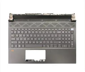Replacement Laptop Palmrest for Dell G15 5510 5511 5515 Upper Case Cover with Colorful Backlit Keyboard 04R6Y3 4R6Y3 0NYJ0D NYJ0D (Black) Replacement Laptop Palmrest for Dell G15 5510 5511 5515 Upper Case Cover with Colorful Backlit Keyboard 04R6Y3 4R6Y3 0NYJ0D NYJ0D (Black)