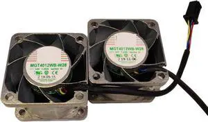 Laptop Parts MGT4012WB-W28 40x40x28mm 12V 1.2A Aluminum Frame PWM Dual Ball Bearing Cooling Fan 23000RPM 4-Wire Laptop Parts MGT4012WB-W28 40x40x28mm 12V 1.2A Aluminum Frame PWM Dual Ball Bearing Cooling Fan 23000RPM 4-Wire