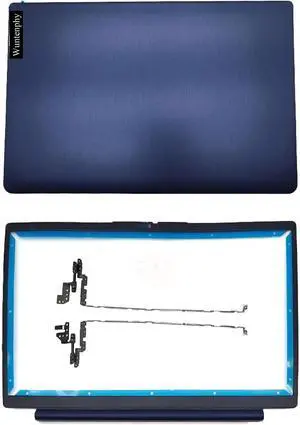 New Replacement Laptop LCD Back Cover Rear Top Case Lid with Hinges and Front Bezel Frame for Lenovo ideapad 3-15ITL6 3-15ADA6 3-15ALC6 15IAU7 15ABA7 5CB1B60415 5B30S18993 5H50S29057 (Blue) New Replacement Laptop LCD Back Cover Rear Top Case Lid with Hinges and Front Bezel Frame for Lenovo ideapad 3-15ITL6 3-15ADA6 3-15ALC6 15IAU7 15ABA7 5CB1B60415 5B30S18993 5H50S29057 (Blue)
