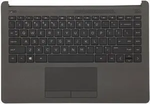 Replacement Upper Case Keyboard Palmrest Touchpad Top Cover for HP 240 245 246 G8 14-DK Laptop Assembly M23367-001 6070B1751305 Gray Replacement Upper Case Keyboard Palmrest Touchpad Top Cover for HP 240 245 246 G8 14-DK Laptop Assembly M23367-001 6070B1751305 Gray