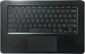 Black Palmrest Upper Case Top Cover with Keyboard Touchpad Assembly Replacement for HP Chromebook 14 14A G5 14-CA 14-DB TPN-Q204 L14354-001 L14355-001 L14356-001 L46581-001 L46013-001 Black Palmrest Upper Case Top Cover with Keyboard Touchpad Assembly Replacement for HP Chromebook 14 14A G5 14-CA 14-DB TPN-Q204 L14354-001 L14355-001 L14356-001 L46581-001 L46013-001