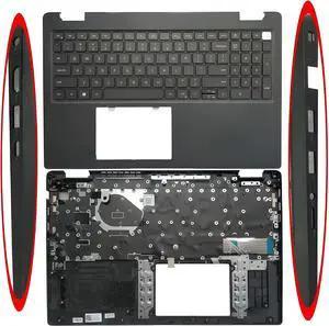 0DJP76 Black Palmrest w/US Backlit Keyboard for Latitude 3520 E3520 0DJP76 Black Palmrest w/US Backlit Keyboard for Latitude 3520 E3520