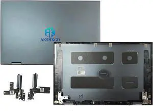 0GWRR6 GWRR6 Replacement for Dell Inspiron 5410 5415 7415 2-in-1 Laptop LCD Back Cover Top Case Rear Lid with Hinges Blue 0GWRR6 GWRR6 Replacement for Dell Inspiron 5410 5415 7415 2-in-1 Laptop LCD Back Cover Top Case Rear Lid with Hinges Blue
