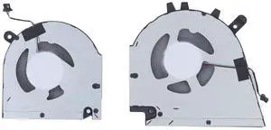 Laptop Cooling Fan Replacement with 4 Pin Connector for Dell Vostro 15 7510 16 7610 Sturdy Aluminum Alloy and ABS Construction (CPU and GPU) Laptop Cooling Fan Replacement with 4 Pin Connector for Dell Vostro 15 7510 16 7610 Sturdy Aluminum Alloy and ABS Construction (CPU and GPU)