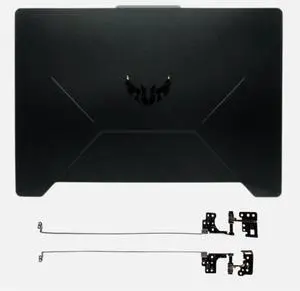 Black LCD Back Cover Top Case Rear Lid & Screen Hinge L+R Compatible with ASUS TUF Gaming F15 FX506 FX506L FX506H FX506LH FX506LI FX506LU FX506HC FX506HE FX506HM 15.6inch Laptop Series Black LCD Back Cover Top Case Rear Lid & Screen Hinge L+R Compatible with ASUS TUF Gaming F15 FX506 FX506L FX506H FX506LH FX506LI FX506LU FX506HC FX506HE FX506HM 15.6inch Laptop Series