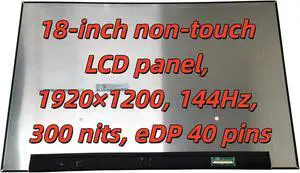 LampPoststation PC Parts 18.0" for Asus VivoBook 18 M1807HA M1807 Screen Replacement NOTouch Screen Screen Display Repair Panel 144HZ 1920×1200 LampPoststation PC Parts 18.0" for Asus VivoBook 18 M1807HA M1807 Screen Replacement NOTouch Screen Screen Display Repair Panel 144HZ 1920×1200