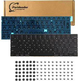 Replacement Keyboard US English with Backlit for MacBook Pro Retina A1707 (15-inch,2016/2017,Four Thunderbolt 3 Ports) ANSI U.S. Layout Backlight+Keyboard Screws Replacement Keyboard US English with Backlit for MacBook Pro Retina A1707 (15-inch,2016/2017,Four Thunderbolt 3 Ports) ANSI U.S. Layout Backlight+Keyboard Screws