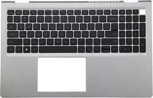 BestParts Silver Palmrest with Non-Backlit Keyboard Assembly Replacement for Dell Inspiron 15 3520 3525 3530 3535 (with USB-C), US Layout, P/N: G8XT0 BestParts Silver Palmrest with Non-Backlit Keyboard Assembly Replacement for Dell Inspiron 15 3520 3525 3530 3535 (with USB-C), US Layout, P/N: G8XT0